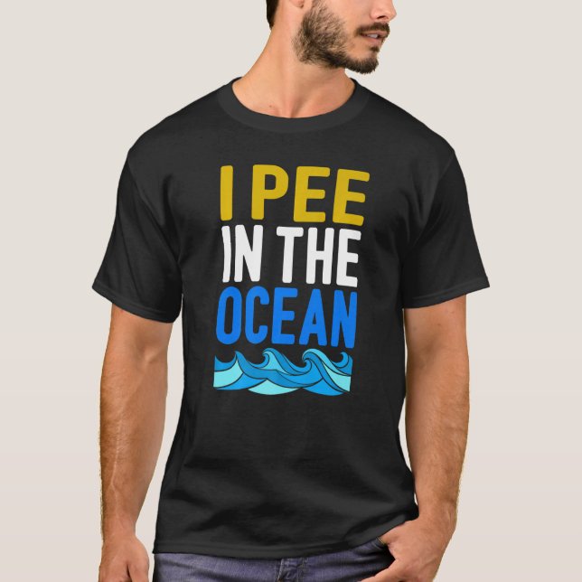 Camiseta Pee En El Océano (Anverso)