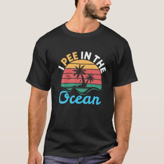 Camiseta Pee En El Océano | Llamadas a la playa