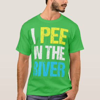 Camiseta Pee En El Río Funny Summer