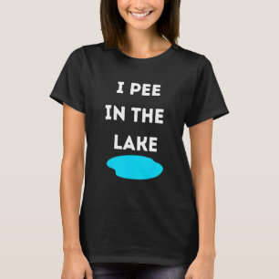 Camiseta Pee En El Tee De Vacaciones De Verano Del Lago