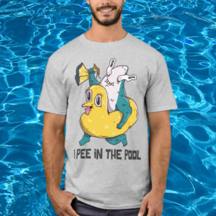 Camiseta Pee En La Piscina
