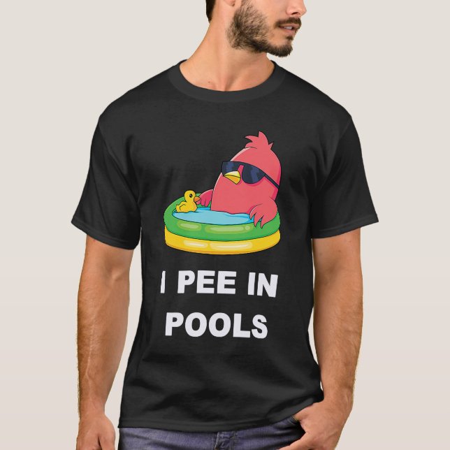 Camiseta Pee En Las Piscinas 3 (Anverso)