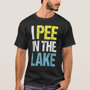 Camiseta Pee En Las Vacaciones De Verano Del Lago