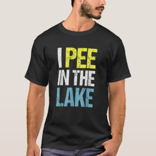 Camiseta Pee En Las Vacaciones De Verano Del Lago