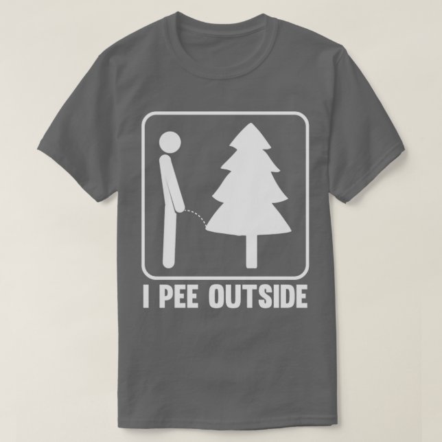 Camiseta Pee Fuera Del Campamento 13 (Diseño del anverso)