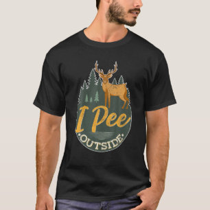 Camiseta Pee Insignia Exterior, Caza Graciosa De Cazadores
