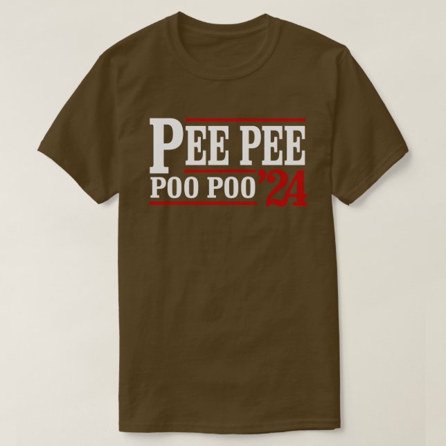 Camiseta Pee Pee Poo Poo 2024 (Diseño del anverso)