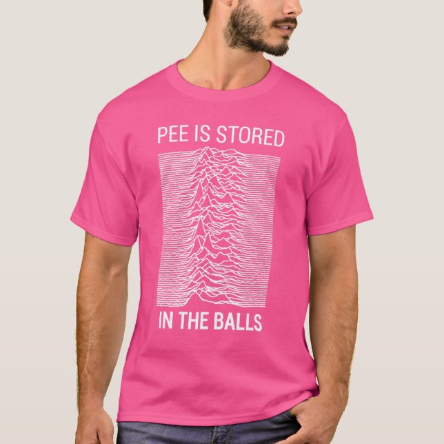 Camiseta Pee Se Almacena En El Aparato De Las Bolas (Anverso)