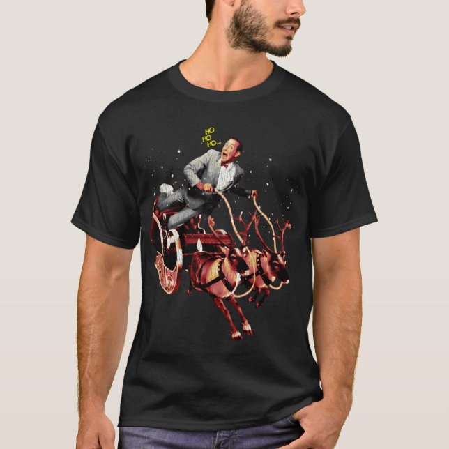 Camiseta Pee Wee Herman Merry Christmas (Anverso)