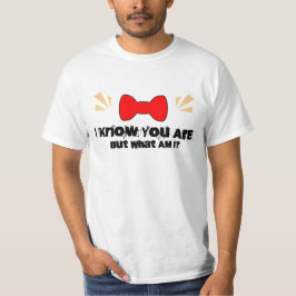 Camiseta Pee Wee Herman Sé Que Eres Pero Qué Soy Yo