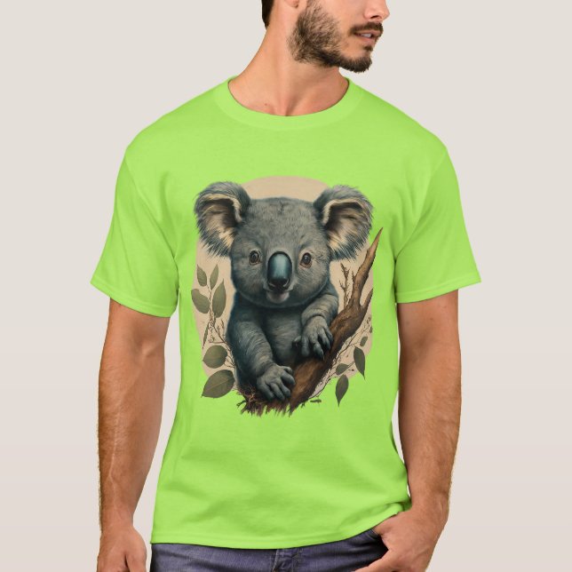 Camiseta Peek-A-Boo Koala Adventure T-Shirt (Anverso)