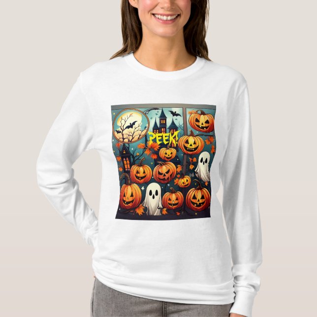Camiseta Peek Halloween Spook-tacular (Anverso)