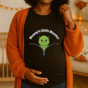 Camiseta Peekaboo Baby Monster Maternity Halloween