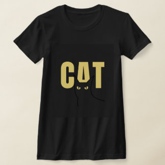 Camiseta Peekaboo Cat - Whimsical Wordplay