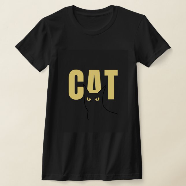 Camiseta Peekaboo Cat - Whimsical Wordplay (Distribución)