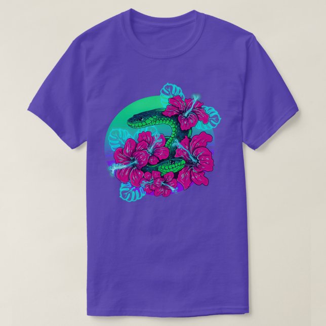Camiseta PeekABoo Green and Pink  (Diseño del anverso)