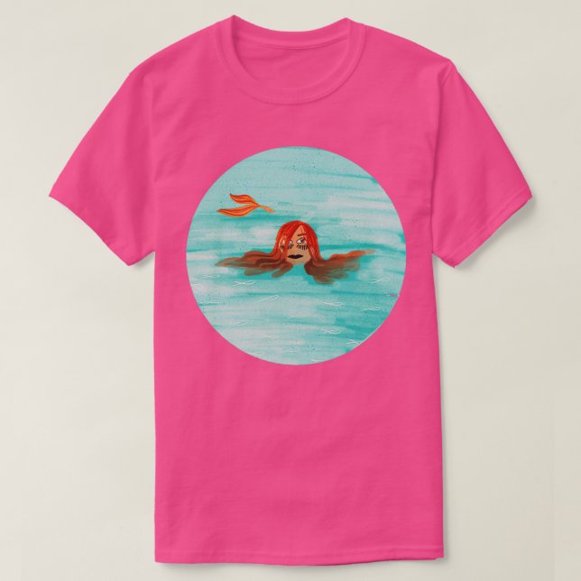 Camiseta Peekaboo Mermaid (Diseño del anverso)