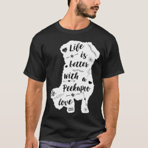 Camiseta Peekapoo Design for Peekapoo Dog Lovers Pullover