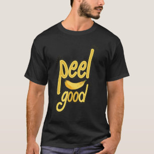 Camiseta Peel Good Women Banana Yellow Fruit Love 1