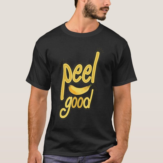 Camiseta Peel Good Women Banana Yellow Fruit Love 1 (Anverso)