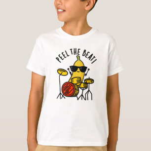 Camiseta Peel The Beat Funny Banana Drummer Pun