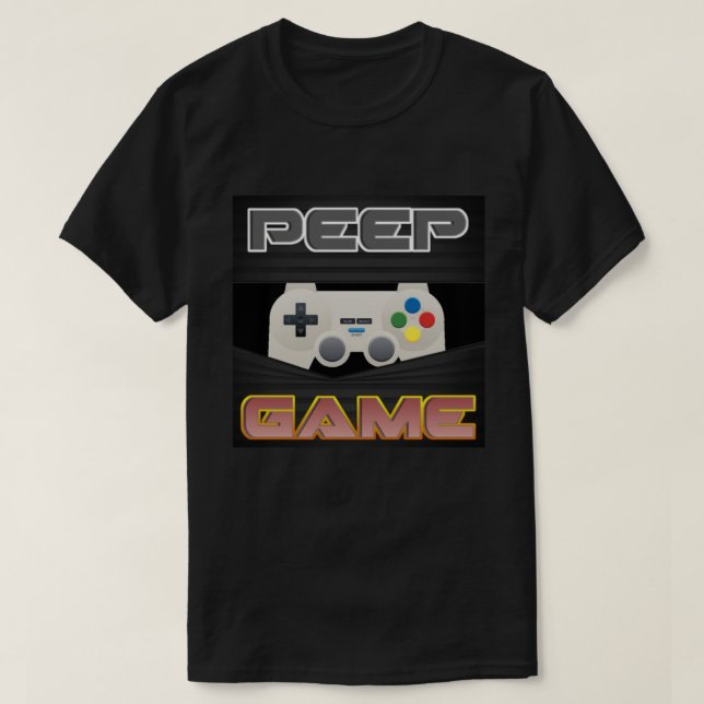 Camiseta Peep Game (Diseño del anverso)