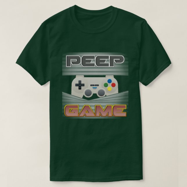 Camiseta Peep Game (Diseño del anverso)