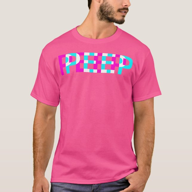 Camiseta Peep Rip Crybaby Emo Rap Hip Hop Sad Boy Pastel Go (Anverso)