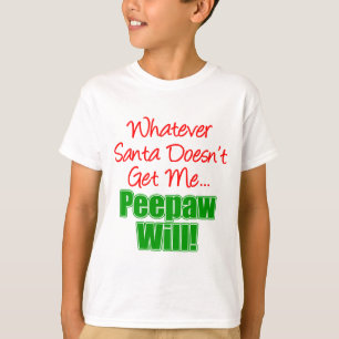 Camiseta Peepaw mejor que Santa