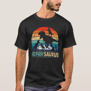 Camiseta Peepawsaurus T Rex Peepaw Dinosaur 3 Kids Funny Fa