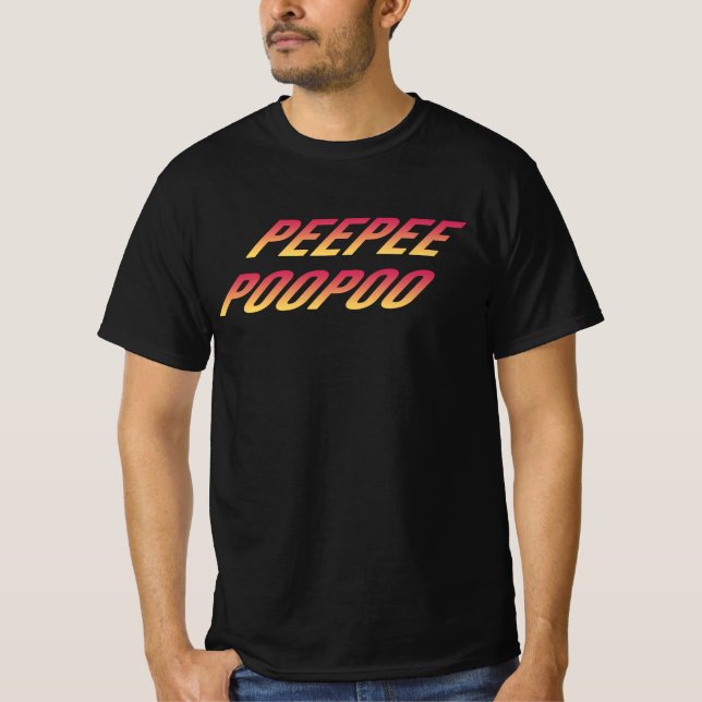 Camiseta peepee poopoo (Anverso)