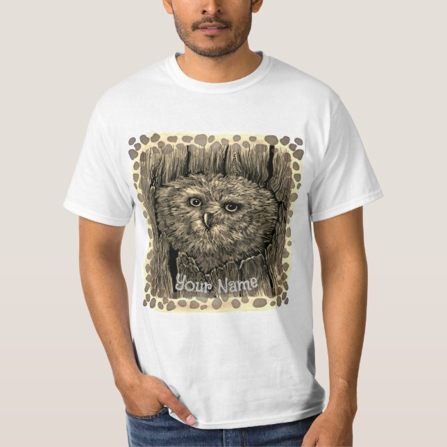 Camiseta Peeper Owl (Anverso)
