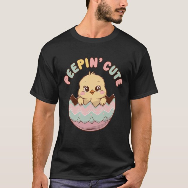 Camiseta Peepin’ Cute (Anverso)