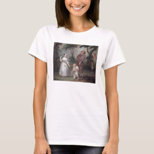 Camiseta Peg Woffington as Rosalind con Celia y Touchsto