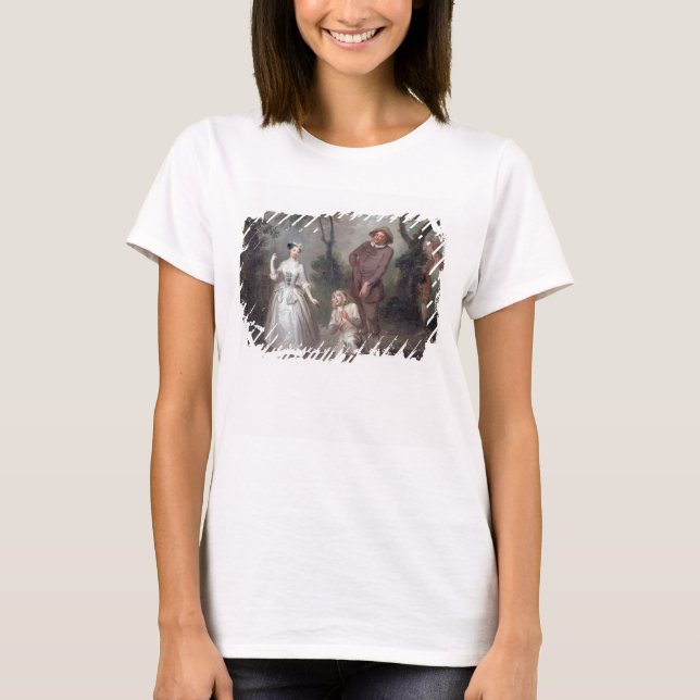 Camiseta Peg Woffington as Rosalind con Celia y Touchsto (Anverso)
