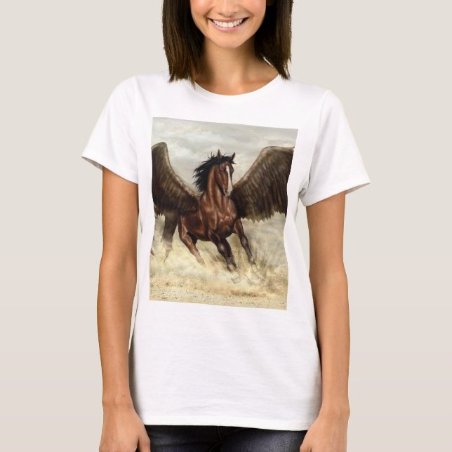 Camiseta Pegaso alado   (Anverso)