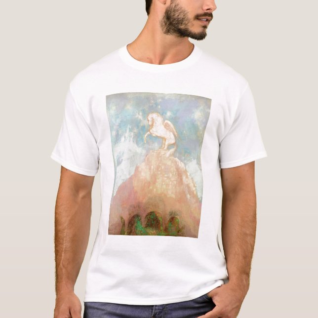 Camiseta Pegaso blanco, c.1908 (aceite en lona) (Anverso)