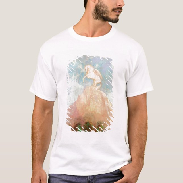 Camiseta Pegaso blanco, c.1908 (aceite en lona) (Anverso)