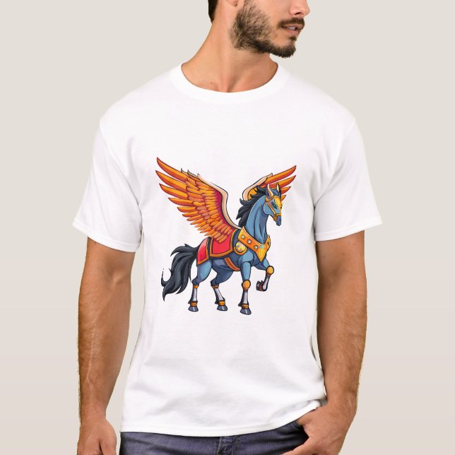 Camiseta Pegaso volador (Anverso)