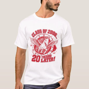 Camiseta Pegasus de lucha blanco de la SOA: 20 años después
