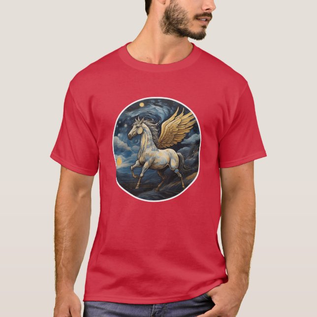 Camiseta Pegasus, el amigo volador (Anverso)