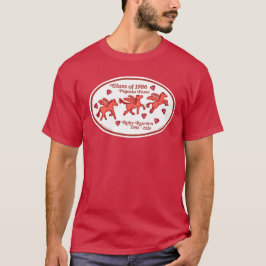 Camiseta Pegasus Posse Ruby Reunion (Rojo Cardinal