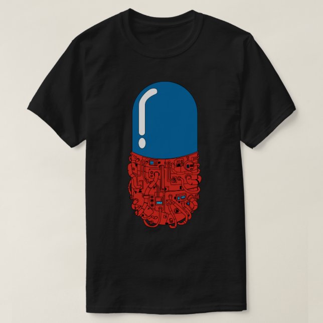 CAMISETA PEGATINA AKIRA PILLS (Diseño del anverso)