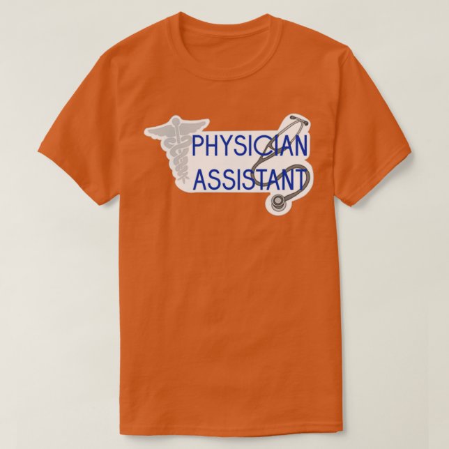 Camiseta Pegatina auxiliar de médicos (Diseño del anverso)