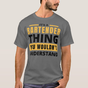 Camiseta Pegatina BARTENDER
