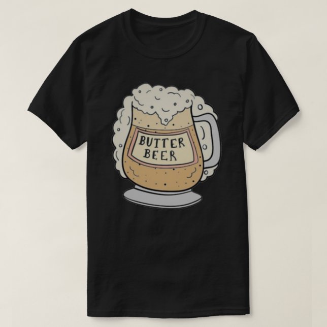 Camiseta Pegatina ButterBeer (Diseño del anverso)