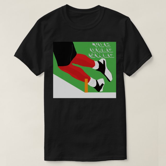 Camiseta Pegatina de abrazo de arrastre de dedos (Diseño del anverso)
