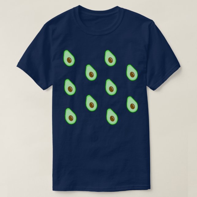 Camiseta Pegatina de aguacate Pack Classic TShirt (Diseño del anverso)