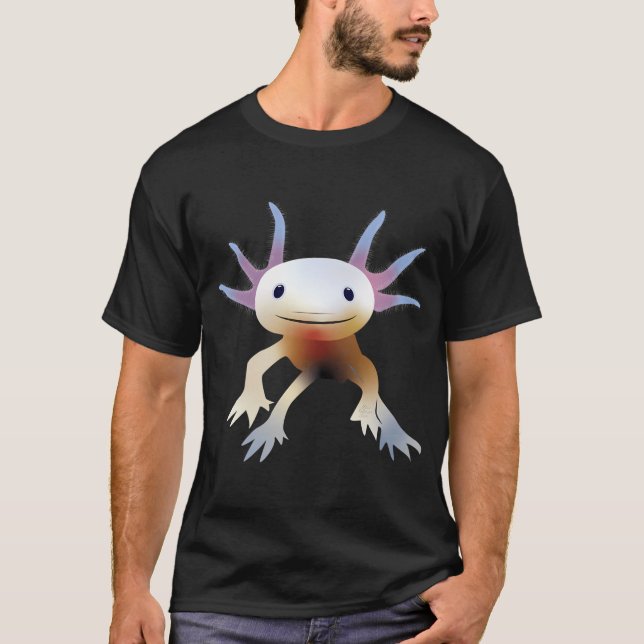 Camiseta Pegatina de ajolote (Anverso)