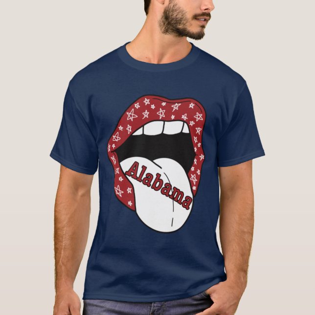 Camiseta Pegatina de Alabama (Anverso)